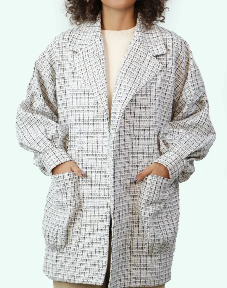 پالتو کوتاه یقه انگلیسی - نمای دوم