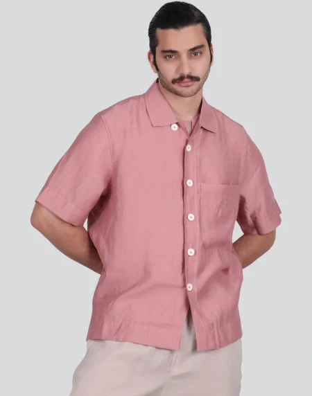 پیراهن سیلک جیبدار