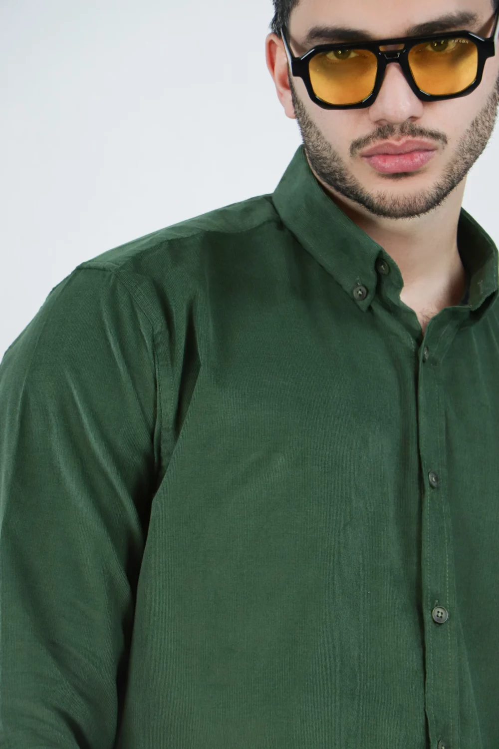 پیراهن مخمل کبریتی - Image 5