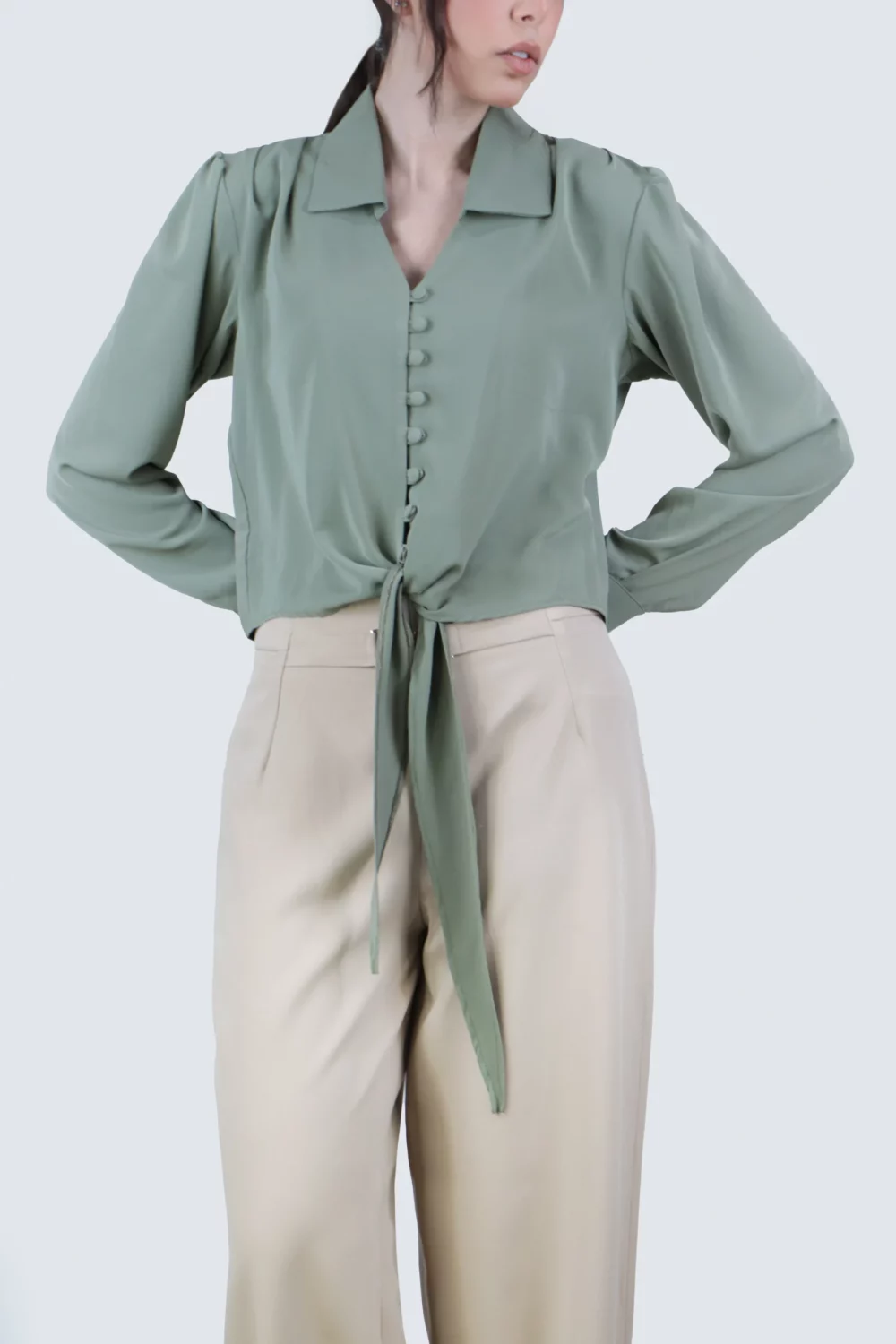 شومیز گره ای