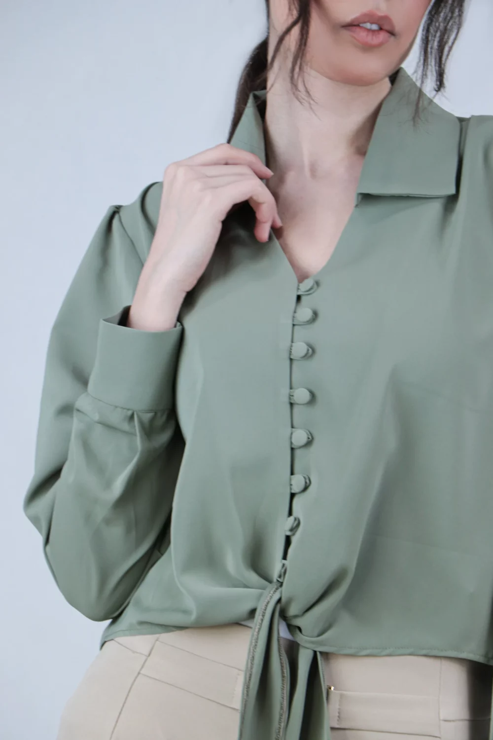 شومیز گره ای - Image 3