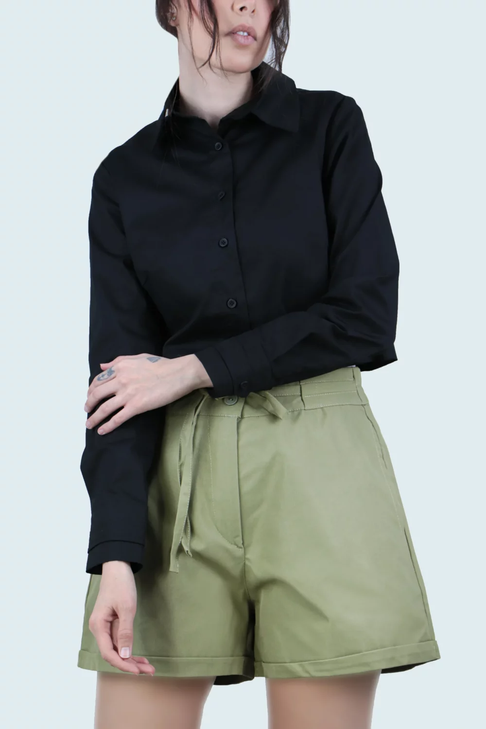 شومیز پایین کش طرحدار - Image 8