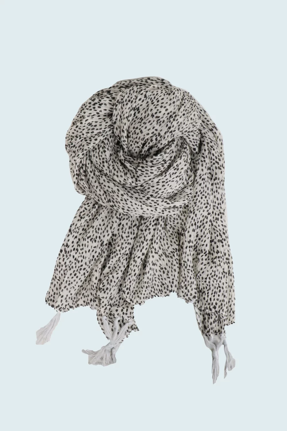 شال منگوله ای طرحدار