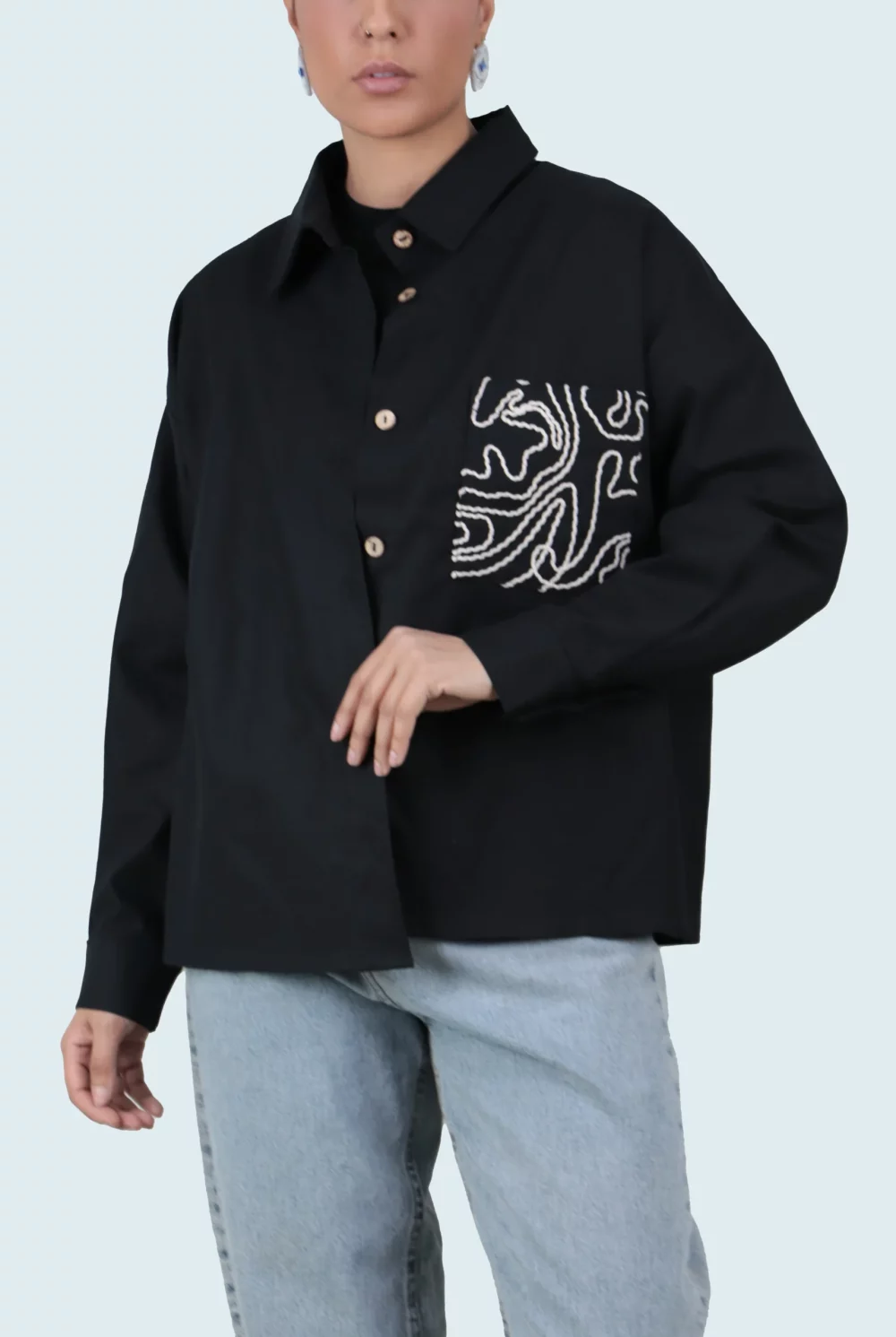 شومیز خامه دوزی