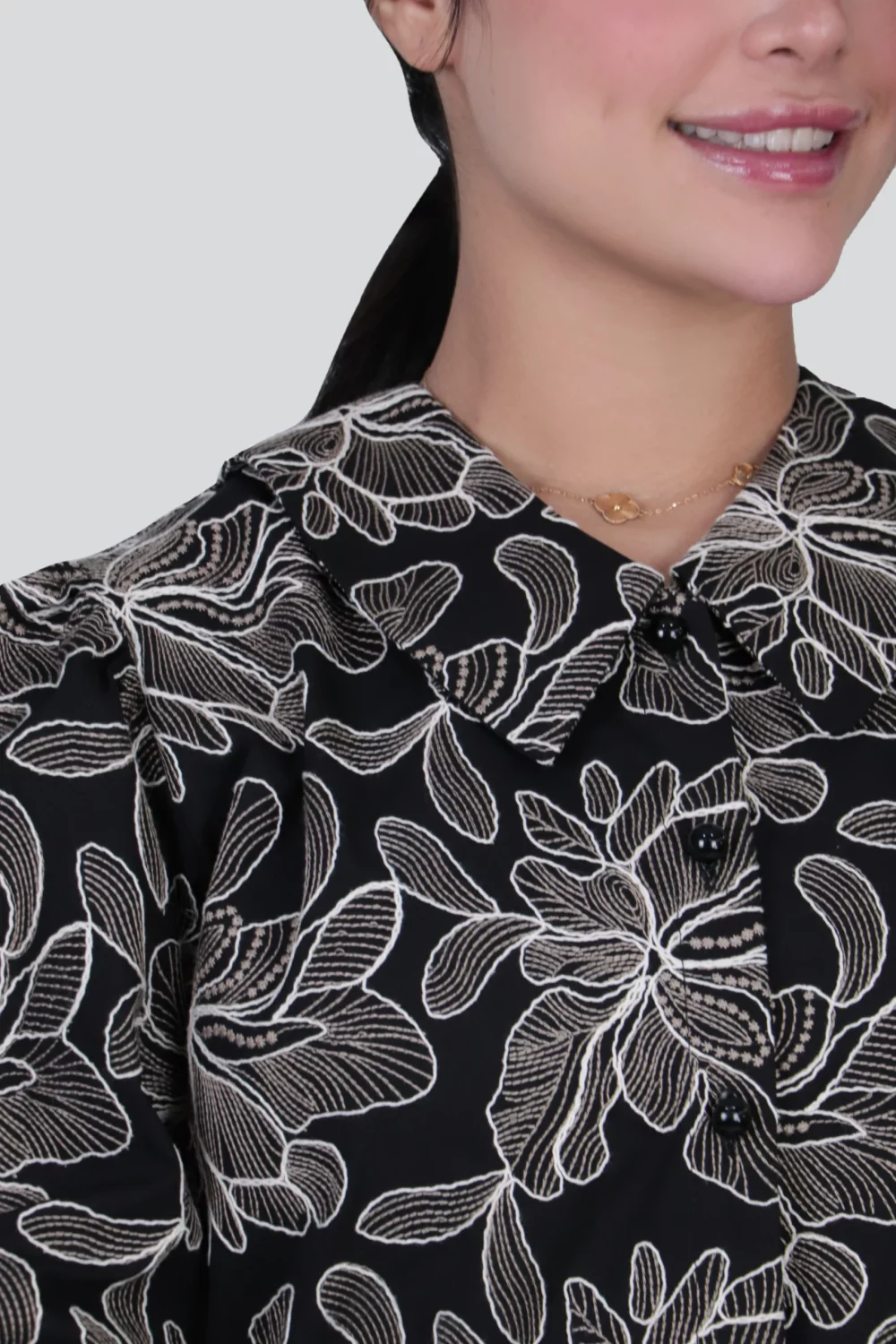شومیز یقه خرگوشی - Image 5
