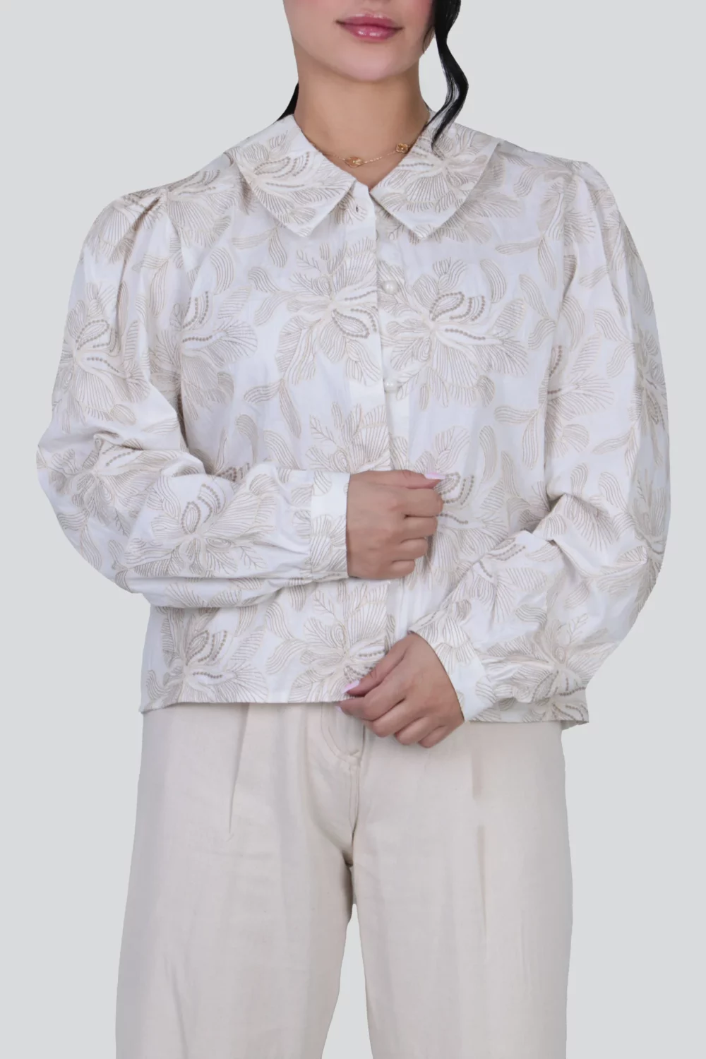 شومیز یقه خرگوشی - Image 3