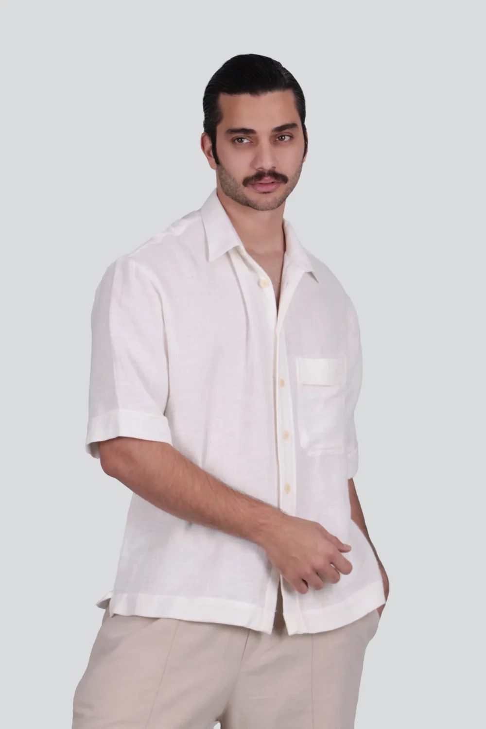 لینن اسلپ جیبدار
